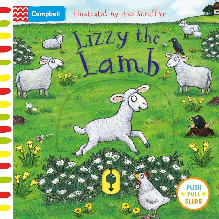 Lizzy the Lamb Board book by Axel Scheffler