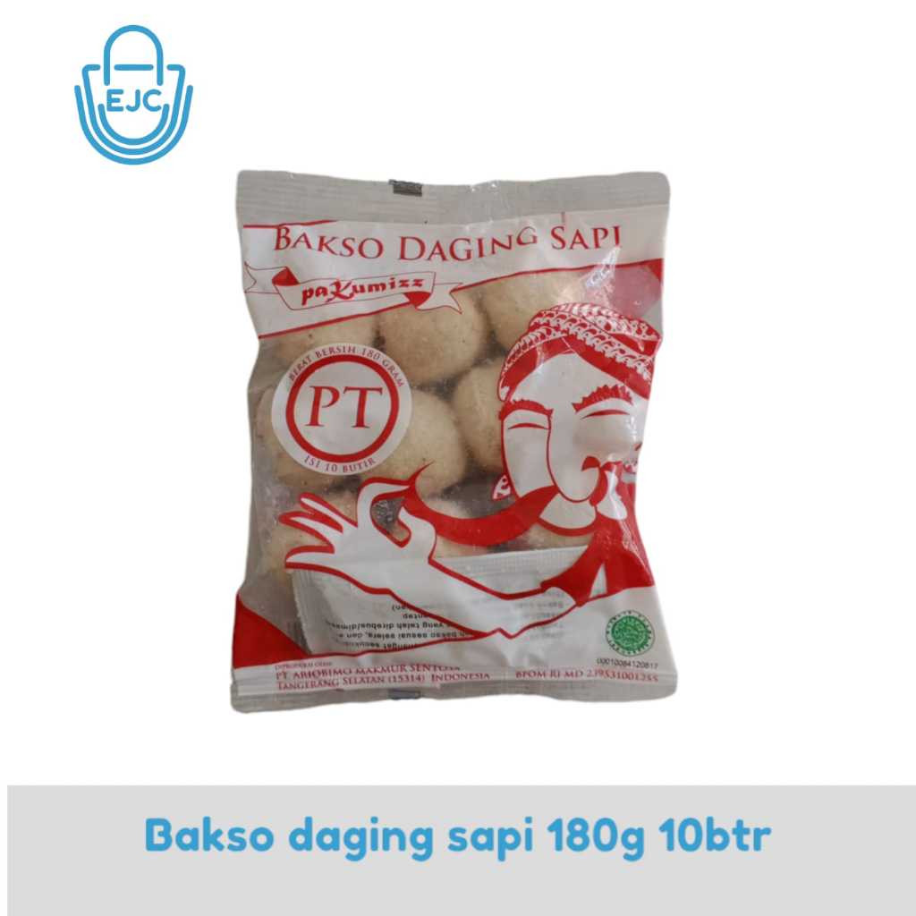 

[EJC] BAKSO DAGING SAPI PAKUMIZZ 180GR 10BUTIR
