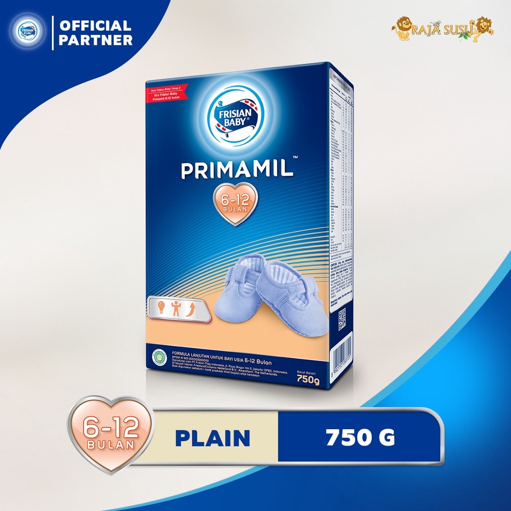 Frisian Flag Baby Primamil 6-12 Bulan 750g - Susu Bayi