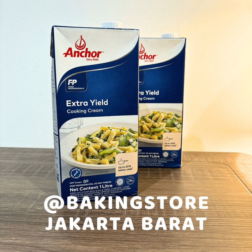 

Anchor Cooking Cream Extra Yield 1 Liter | Krim Masak 1L