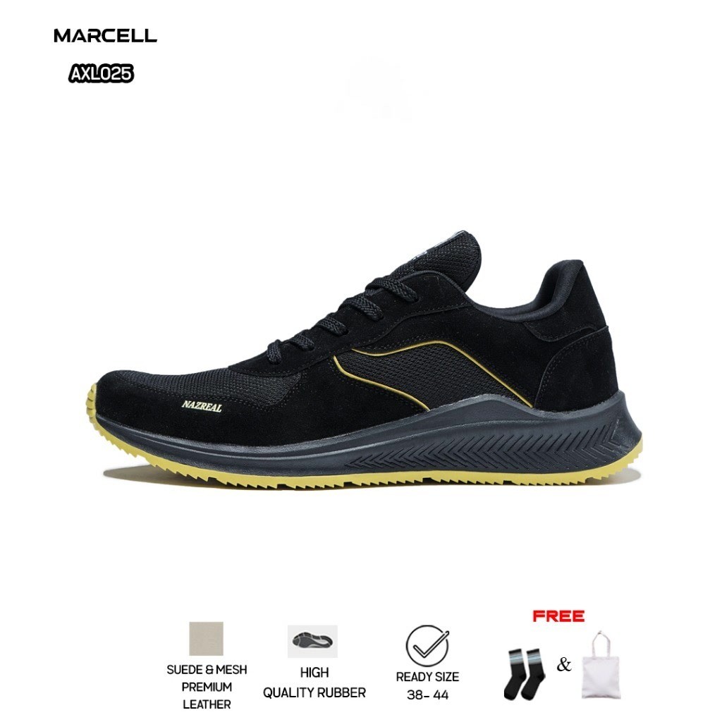 MUGTIVA79 FOOTWEAR' Marcell Sneakers shoes, Sepatu Running Pria Terbaru Kualitas Premium