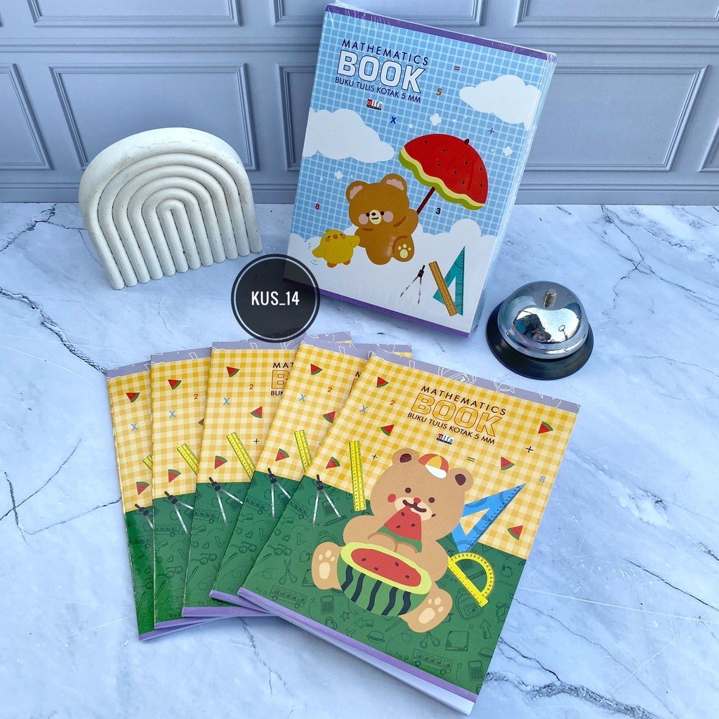 

Buku Kotak Kecil/ Buku Matematika Alfa 38 Lembar / Buku Matematika Alfa Termurah