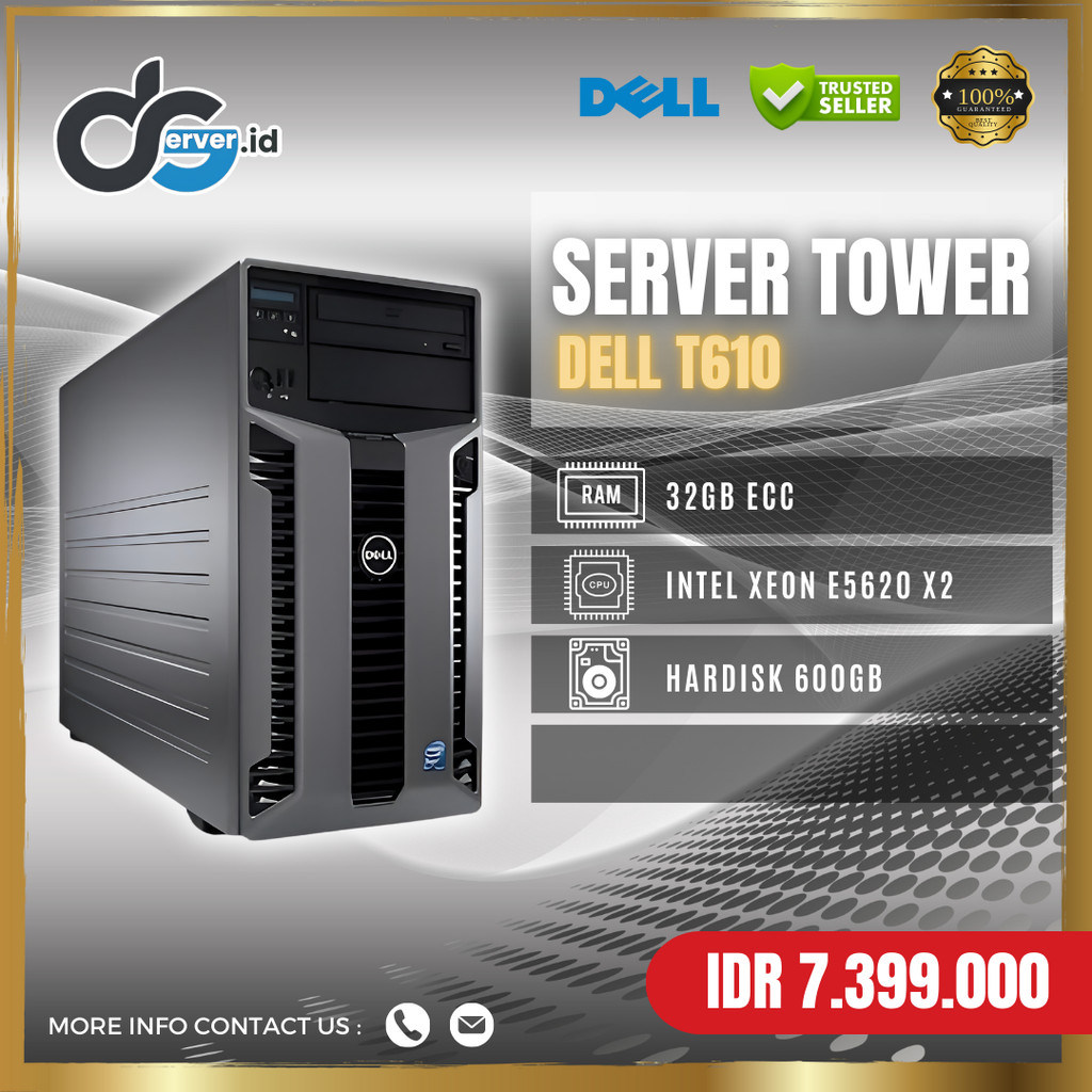 Dell PowerEdge T610 Tower Server