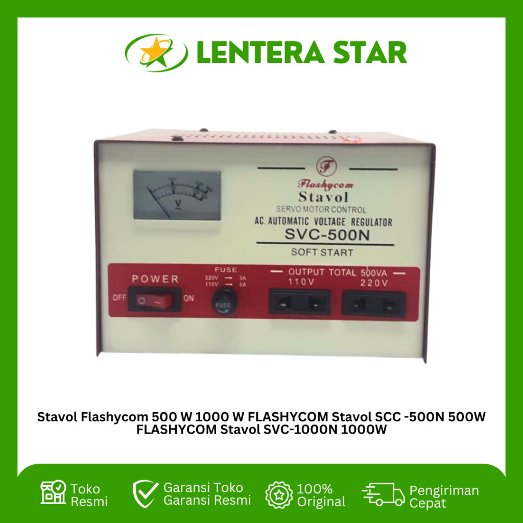Stavol Flashycom 500 W 1000 W FLASHYCOM Stavol SCC -500N 500W FLASHYCOM Stavol SVC-1000N 1000W