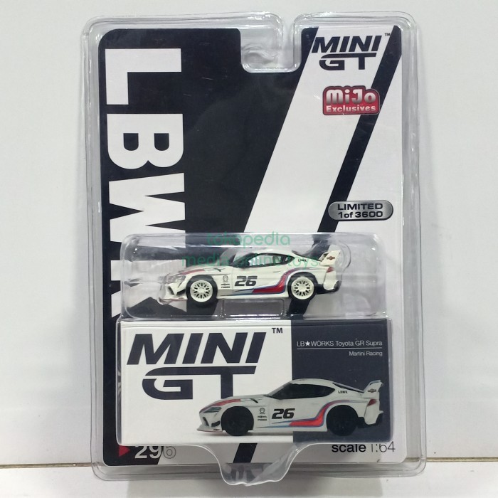 KMS99 Diecast Mini GT 1:64 LB Works Toyota GR Supra CHASE No.296MJ
