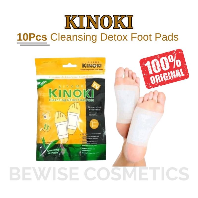 [COD] Kinoki Gold Detox Kaki 10Pcs Koyo Herbal Menyerap Racun Original grosir juwana