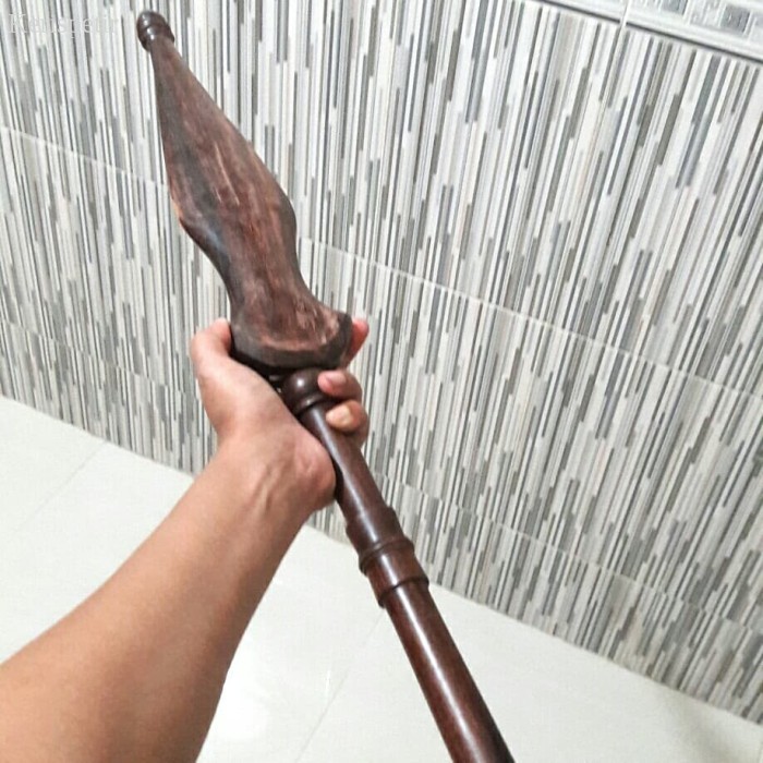 

warangka landean keris tombak kayu galih asem murah antik