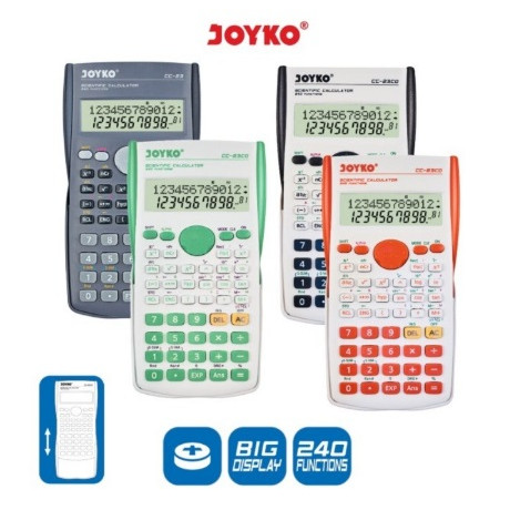 

Calculator Kalkulator Joyko Cc-23 Scientific 240 Functions