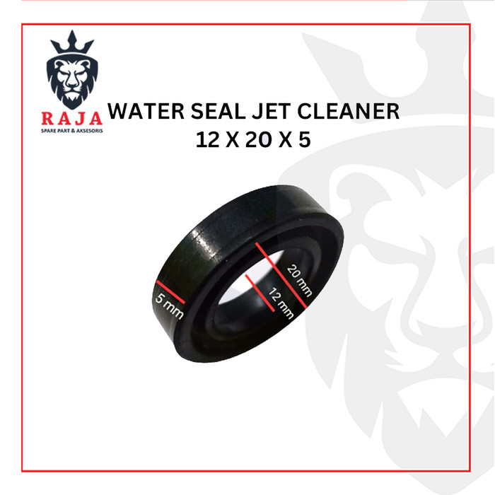Water Seal Jet Cleaner 12x20x5 mm - Seal Karet untuk Mesin Jet Cleaner