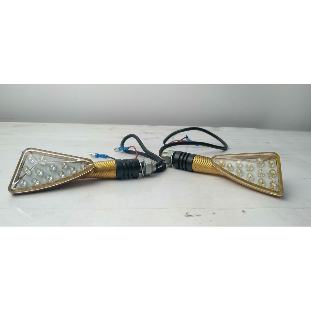 Sale Murah Lampu Sen Sein Mini Sen mini Kapak Gold Dop Kapak mini MOTORZONE