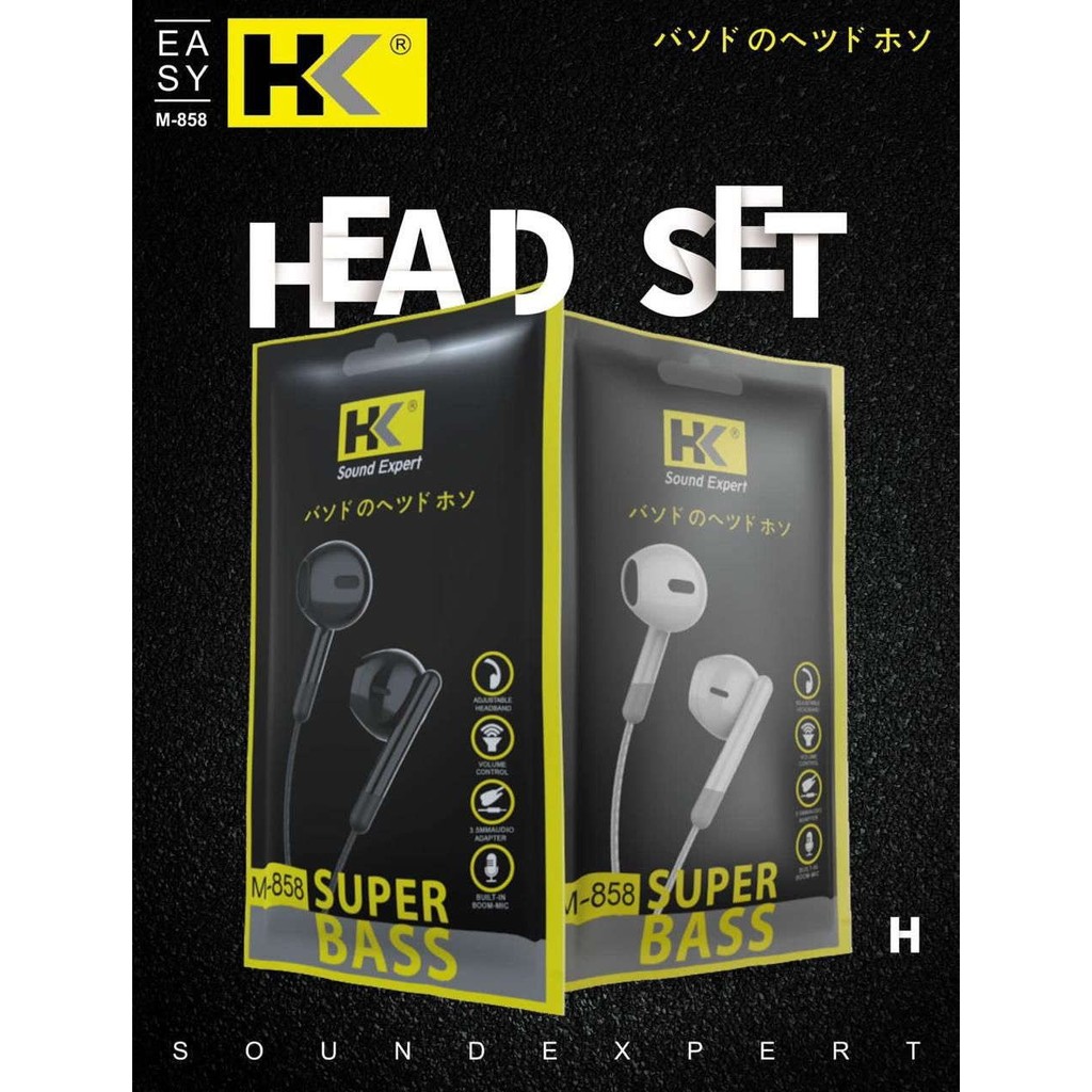 HEADSET / HANDSFREE HK M-858 SUPER BASS