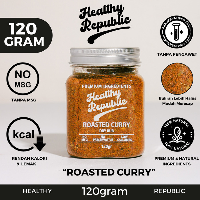 

Bundle 3pcs Bebas Pilih Healthy Republic Bumbu Marinasi Serba Guna Rendah Kalori 120gr