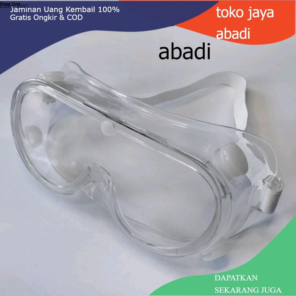 

Kaca Mata Kerja Bening CAMEL / Kacamata Grinda Safety Google / Welding Glasses