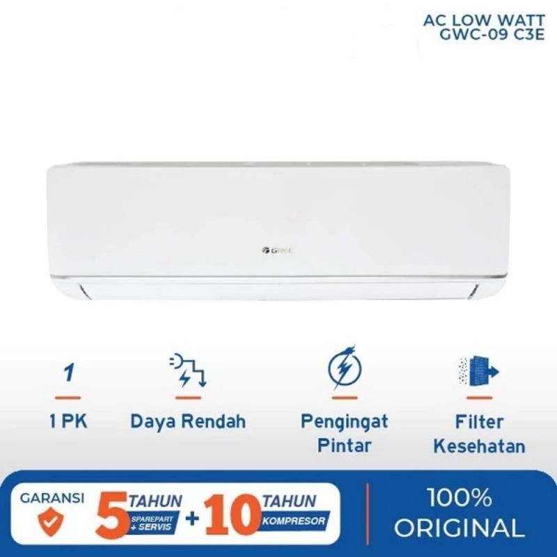 AC Gree 1 PK LOW WATT GWC-09C3ES