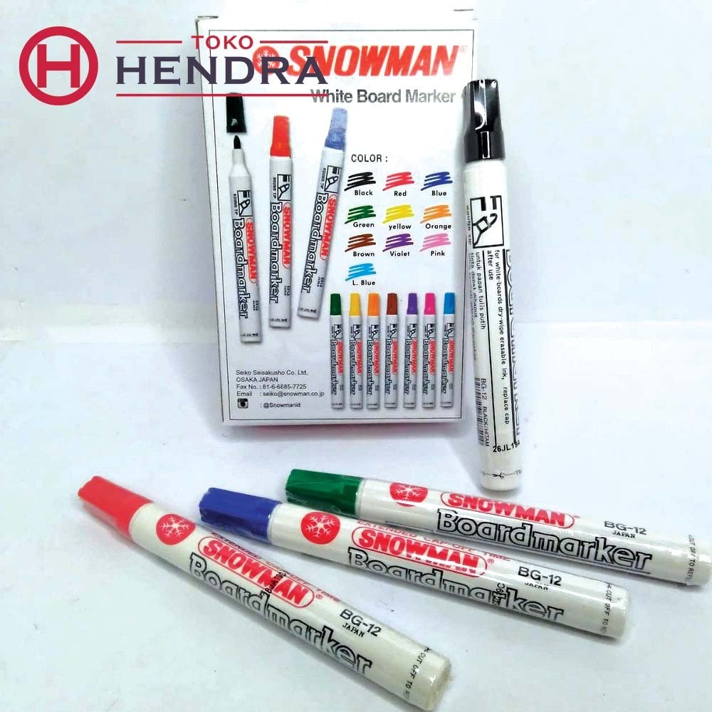 

Spidol Snowman Boardmarker BG-12