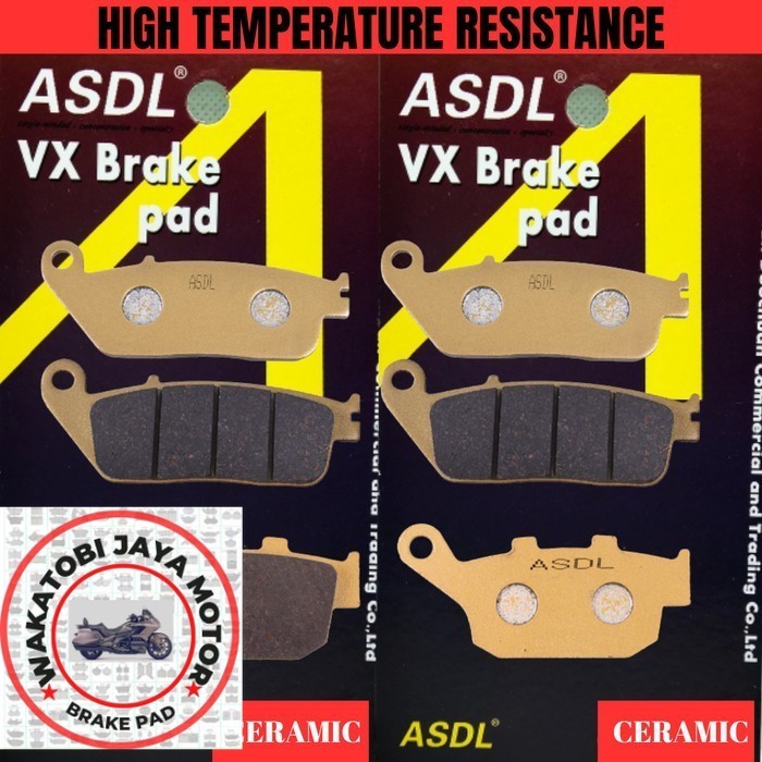 Kampas Rem Honda CB500X CB500XA CB500 F CB 500FA High Quality Keramik