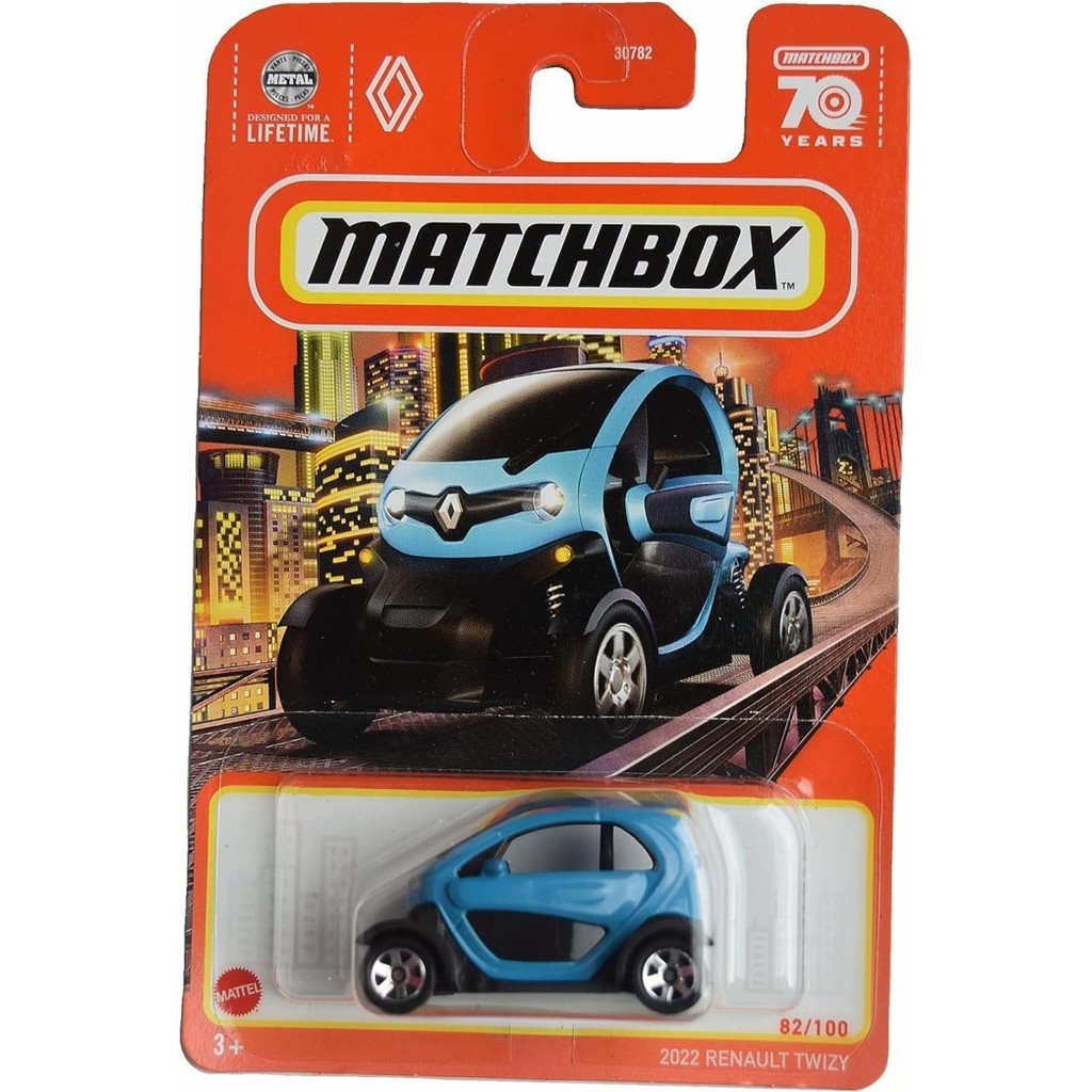 Matchbox / Match Box 2022 Renault Twizy, Biru