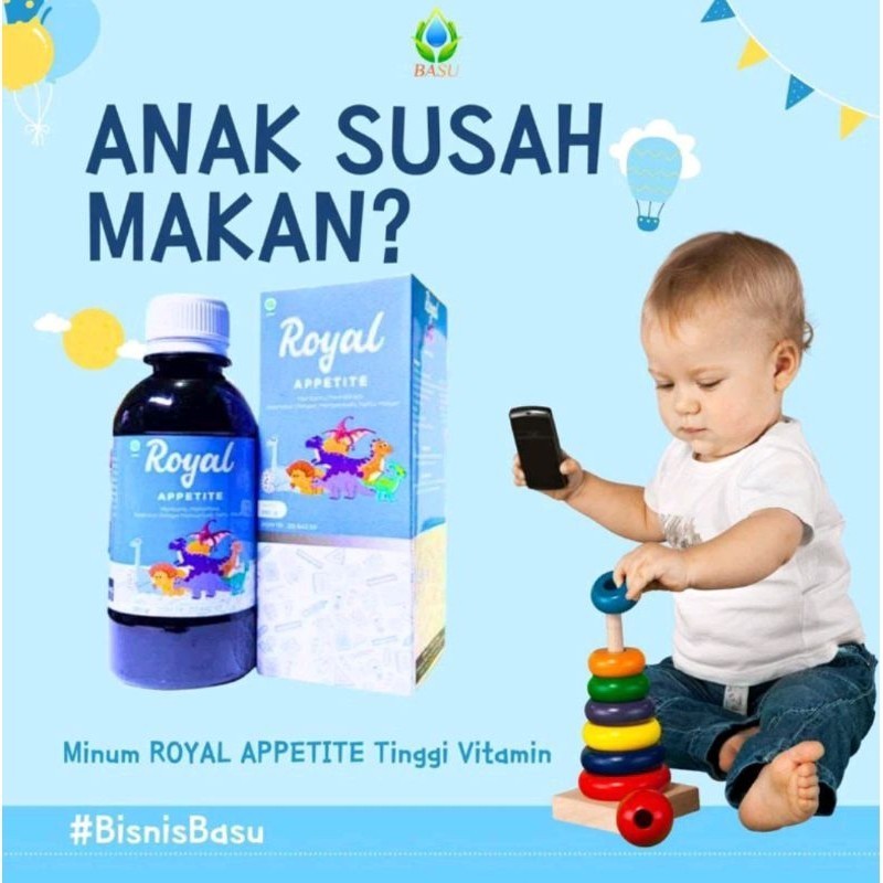 

Madu Royal Appetite basu / madu nafsu makan anak