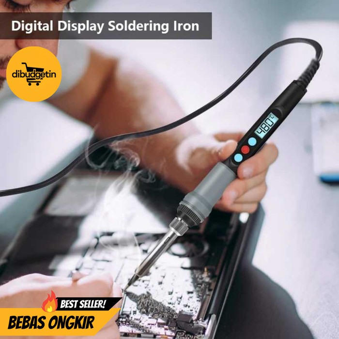 Solder Kit Elektrik Adjustable Temperature Soldering 90W SI-926 HANDSKIT