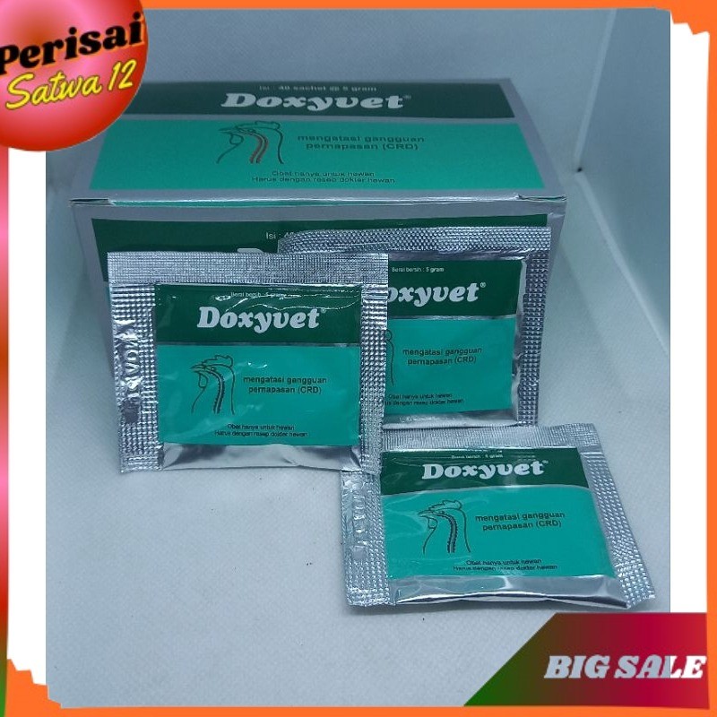 DOXYVET OBAT AYAM CRD OBAT NGOROK OBAT SNOT OBAT BURUNG SNOT