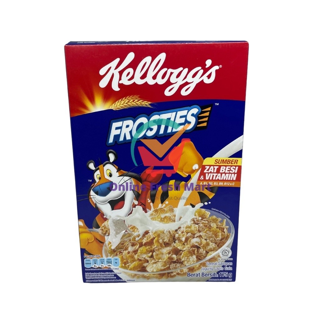 

Kelloggs Kellogg's Frosties Cereal Sereal Jagung 175 g - Online Fresh Mart Denpasar