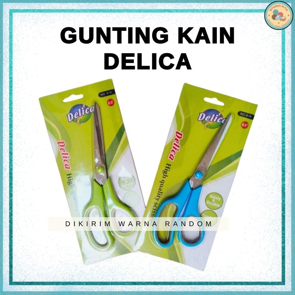 

DELICA Gunting Kain 8,5 inch (21 cm) Stainless Steel