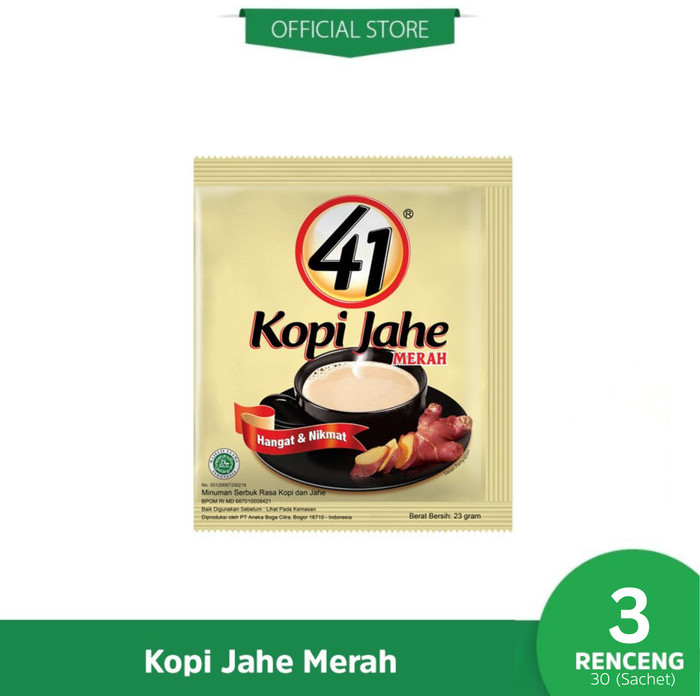 

Paket Kopi Jahe 41 - (3 rcg) /ARENA PERABOT