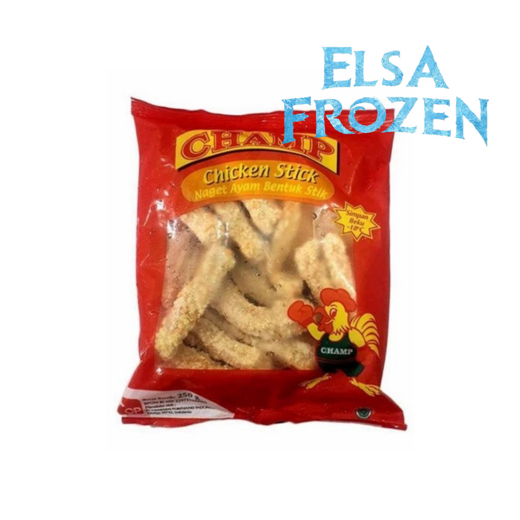 

CHAMP CHICKEN STICK 250GR NUGGET STIK NAGET