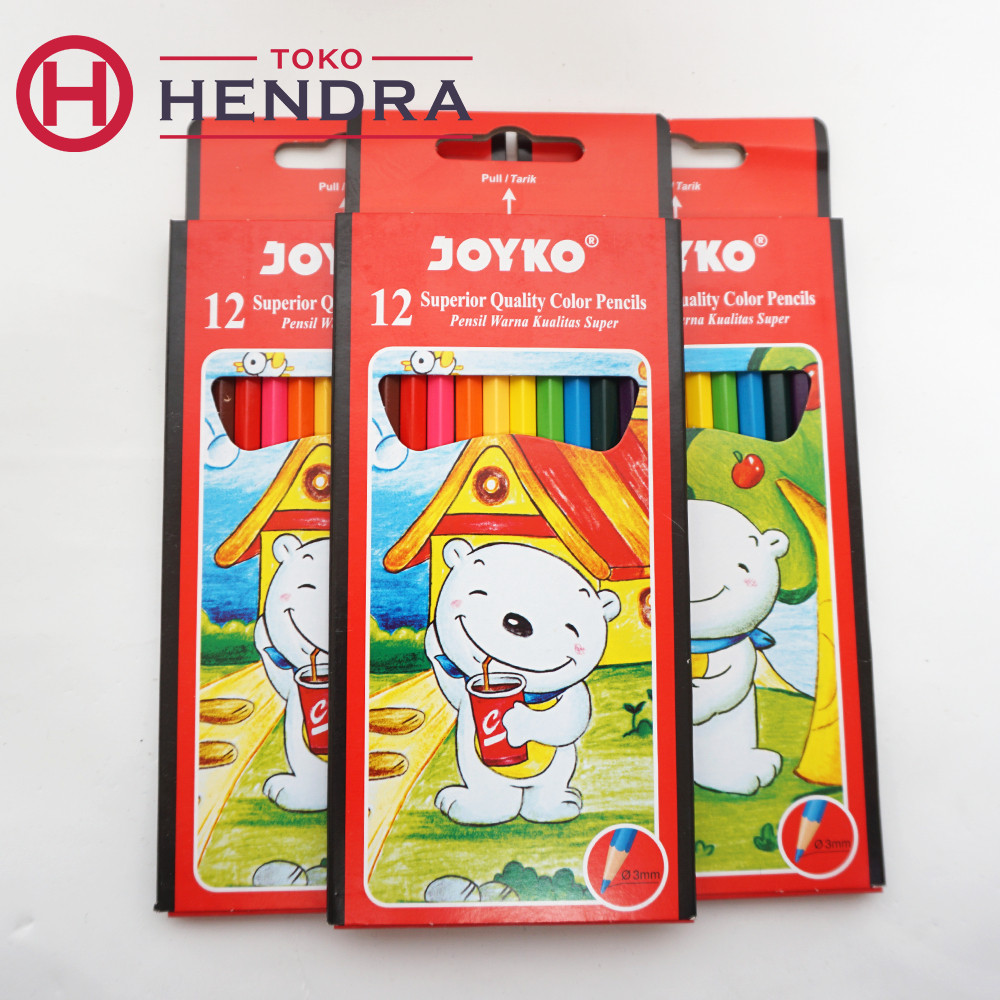 

Pensil Warna Joyko Panjang 12 Warna CP-12PB