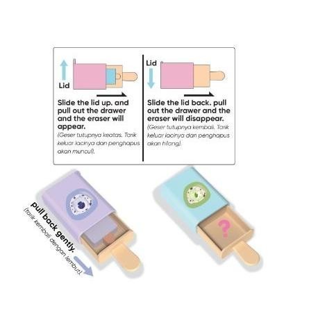

Penghapus Sulap Ice Pop Magic Joyko Unik Eraser ER-126