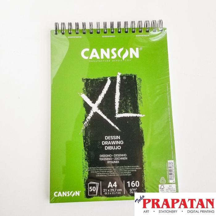 

TERLARIS! CANSON XL A4 Aquarelle MixMedia Croquis Bristol Dessin Noir - Aquarelle