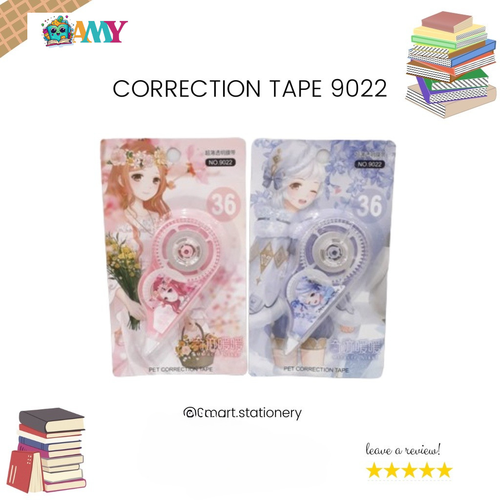 

CORRECTION TAPE 9022 AMY STASIONARY