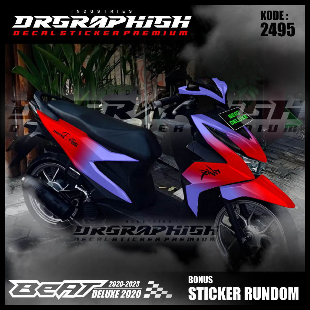 DECAL BEAT STICKER BEAT DECAL BEAT DELUXE 2020 NEW  - DECAL BEAT NEW 2020