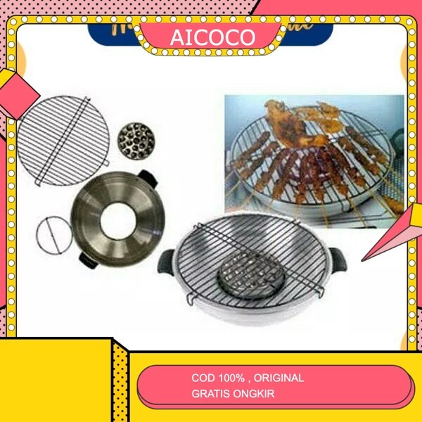 AICOCO HOUSEWARE - Fancy Grill Maspion / Pemanggang Maspion Fancy Grill 36 cm PECAH BELAH