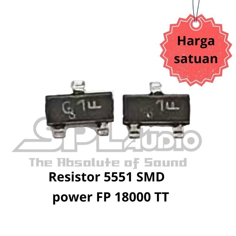 SPL Audio IC5551 SMD untuk Power FP 18000 TT