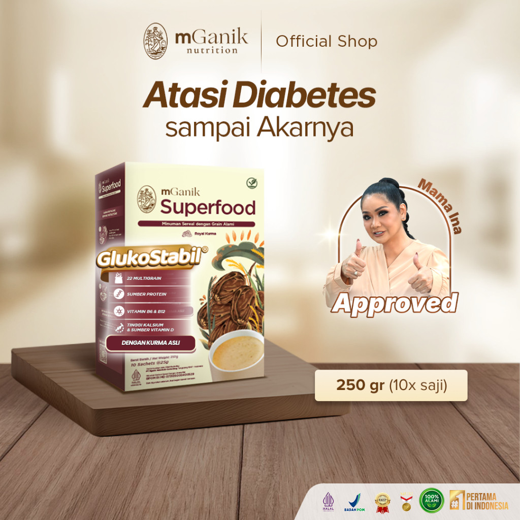

New mGanik Superfood Royal Kurma 250gr - Suplemen DiabetesPremium