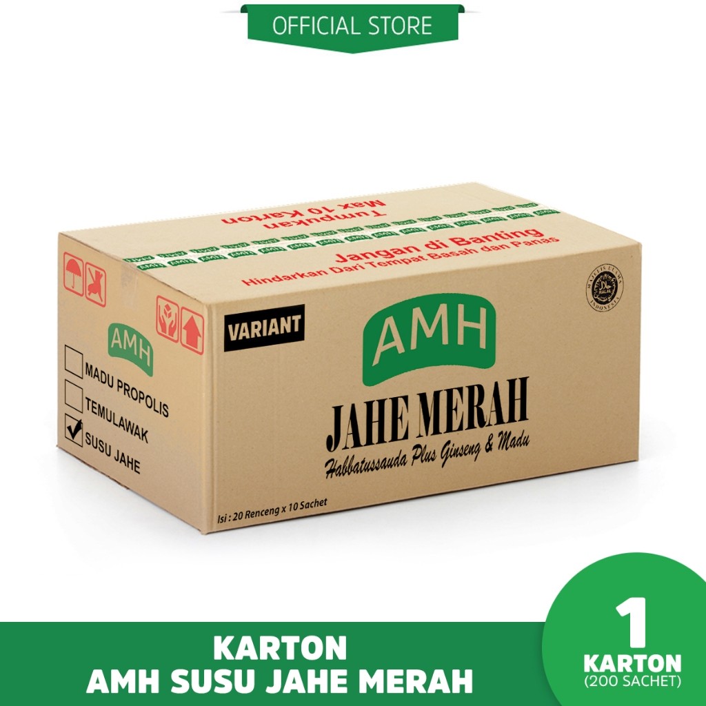 

New AMH Susu Jahe Merah 1 KartonPremium