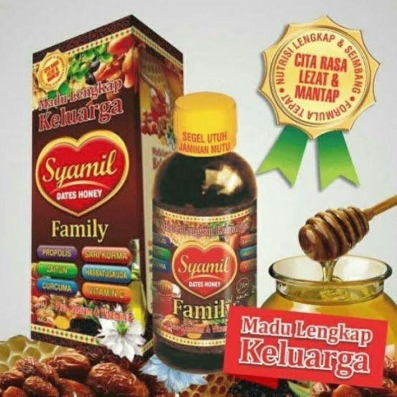 

Syamil Date Haney Family 200ml / Madu Syamil Keluarga / Rumah Sehat Ummah