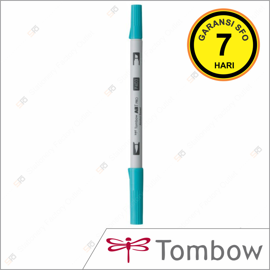 

Dual Brush Pen Tombow Pro P403 - Bright Blue - ABT Satuan - SFO Semarang Official