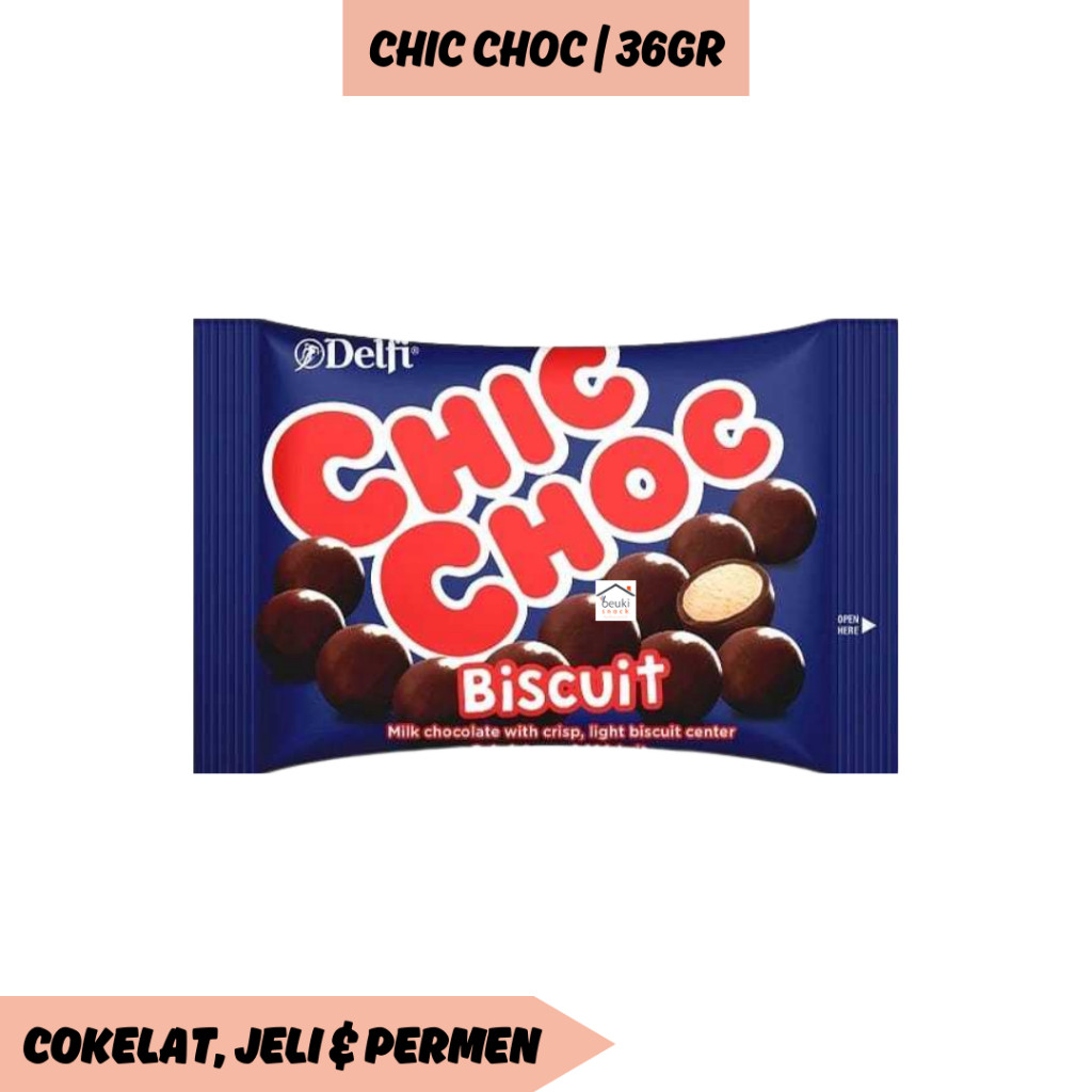 

Chic Choc Cokelat Bola Isi Biskuit dari Delfi