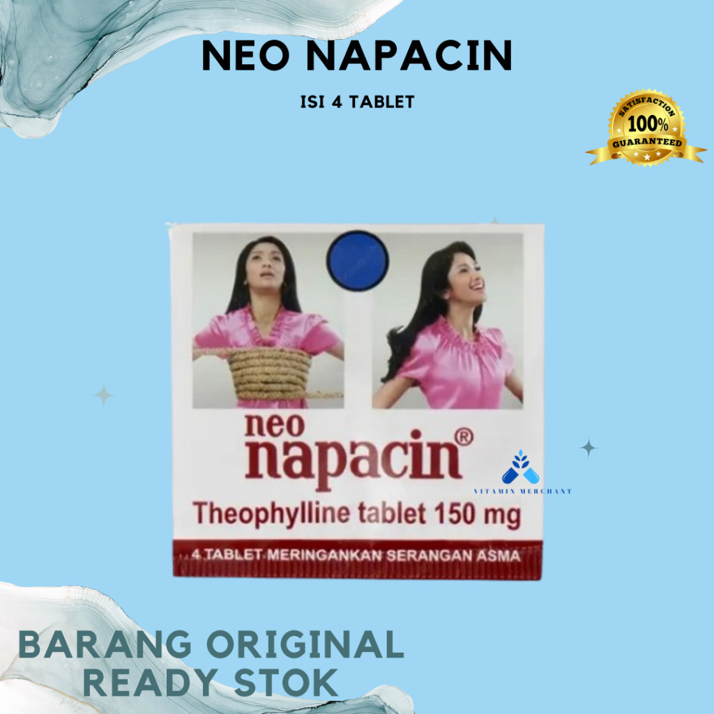 NEO NAPACIN isi 4 tablet - obat asma