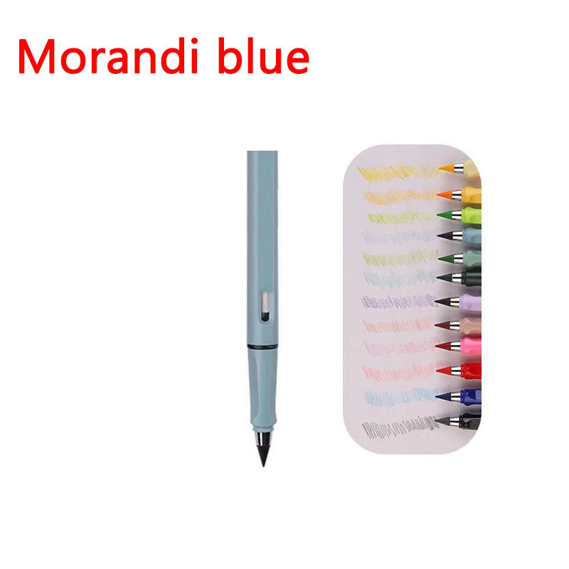 

Eternal Pencil 12 Colors Unlimited Writing for Kids Infinity Cute Pen Sketch Painting Stationery Kawaii Crayons School Supplies