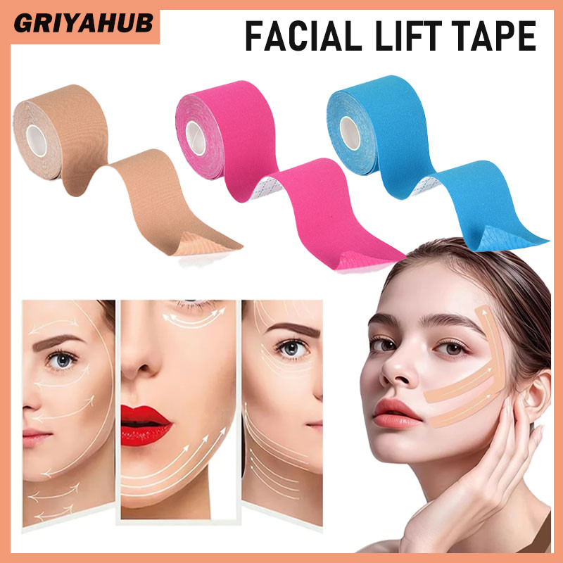 Facial Lift Tape/Face Lift Tape V Shape Pita Pengencang Wajah Anti Keriput/ Pita Pengencang Wajah/V 