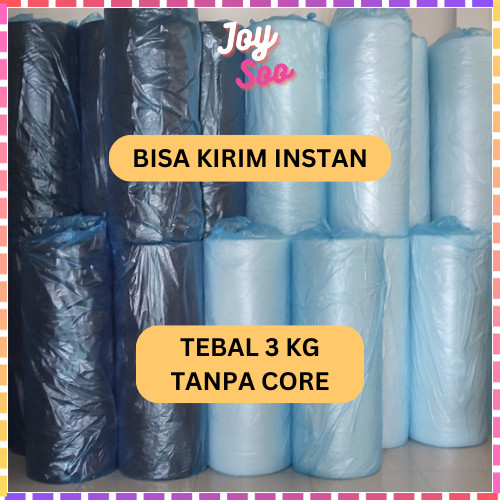 

Bubble Wrap Hitam Bening 3kg 125CM X 50METER Tanpa Core Lentur Kualitas BaikCO