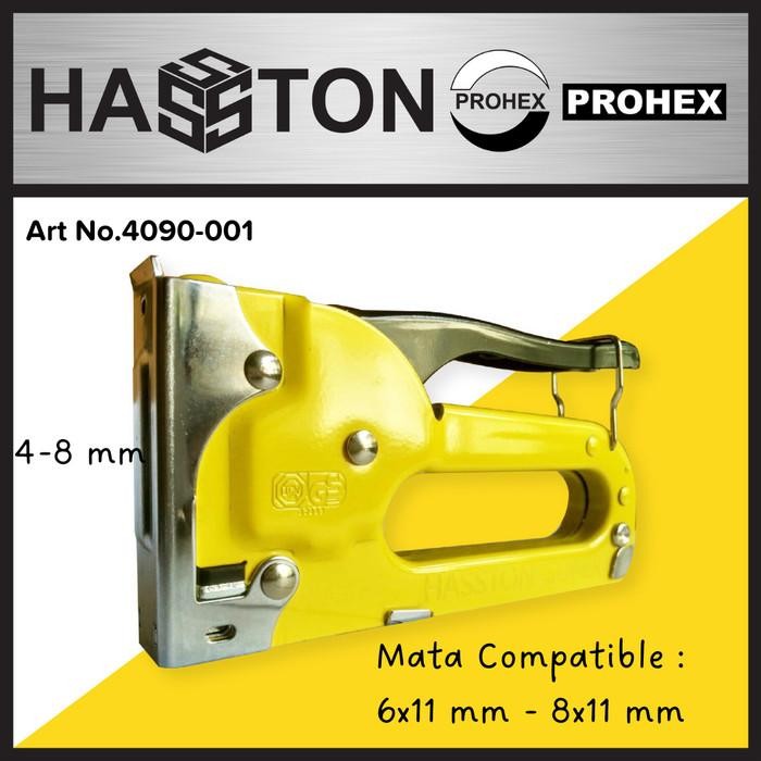 

Stapler Tembak Hasston Prohex 4–18mm – Warna Oranye Kuat & Serbaguna