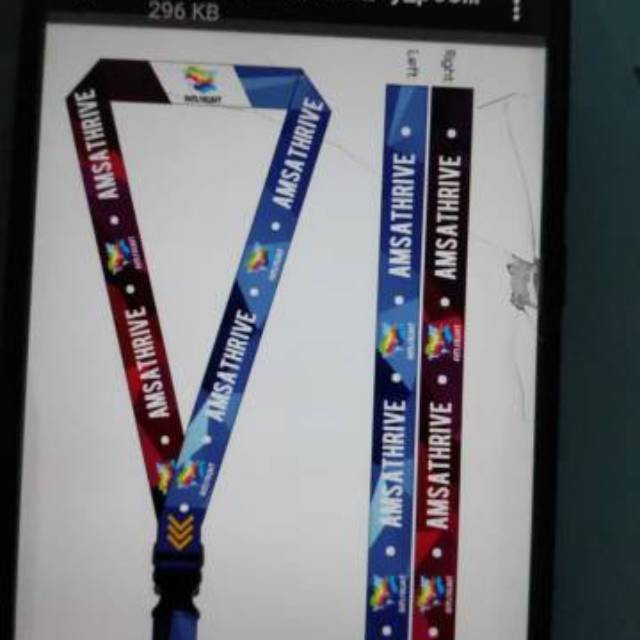 

PO Lanyard Printing 2cm Bahan halus