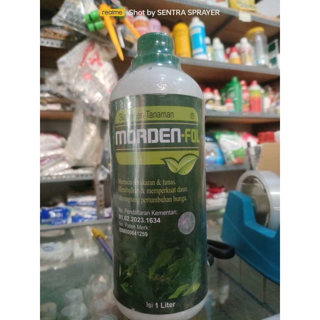 Pupuk Suplemen Tanaman Morden-Fol 1 Liter Morden Fol