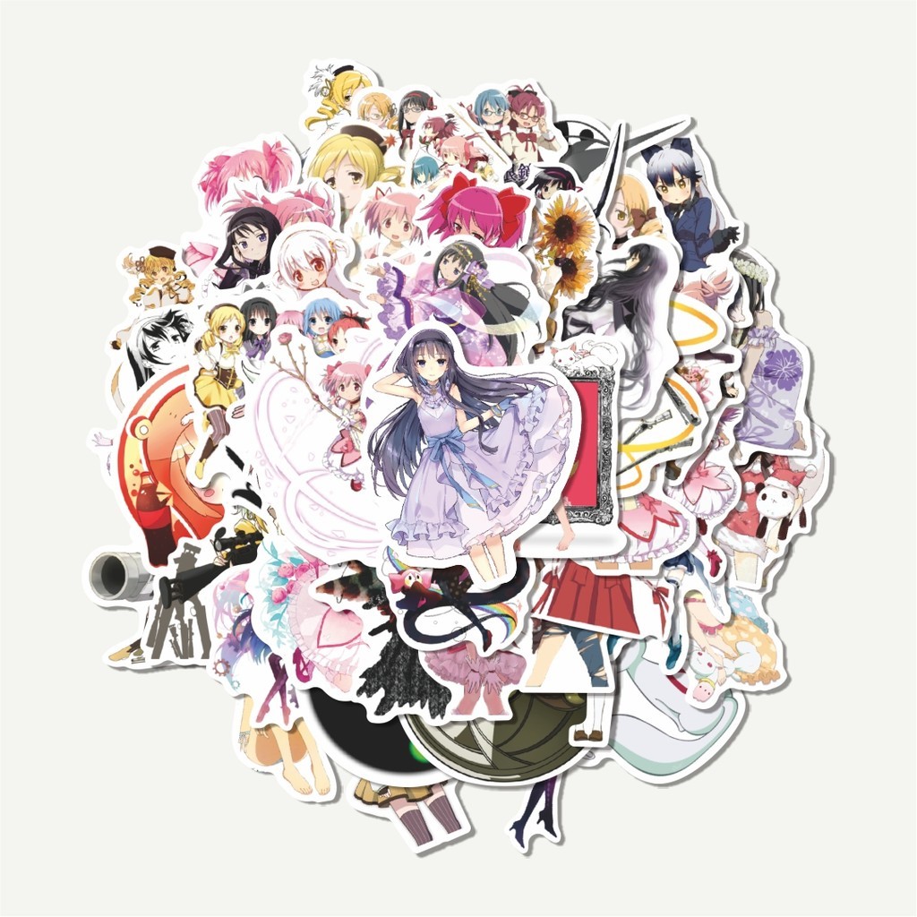 

Sticker Pack Stiker Anime Puella Magi Madoka Magica Sticker | Sticker TUMBLR | Stiker LAPTOP KOPER HELM