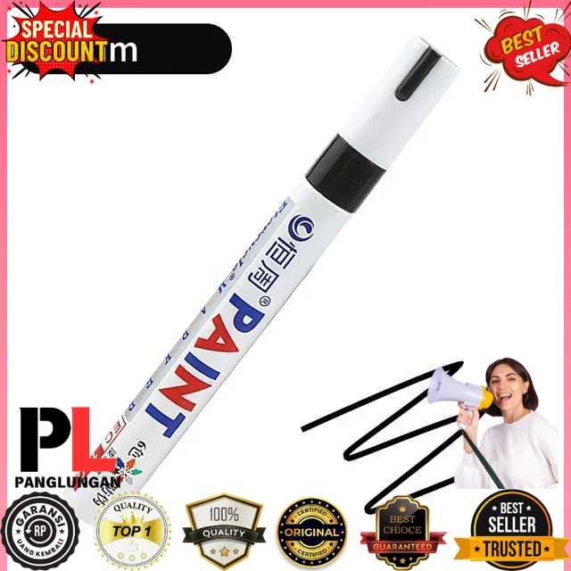 

Etercycle Spidol Ban Permanen Waterproof Quick Dry Oil Base Marker 2mm - EC110