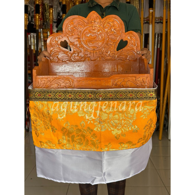 PELANGKIRAN COKLAT MERBAU + WASTRA